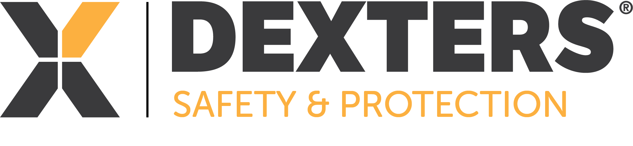 Dexters Saftey Protection Yellow Logo