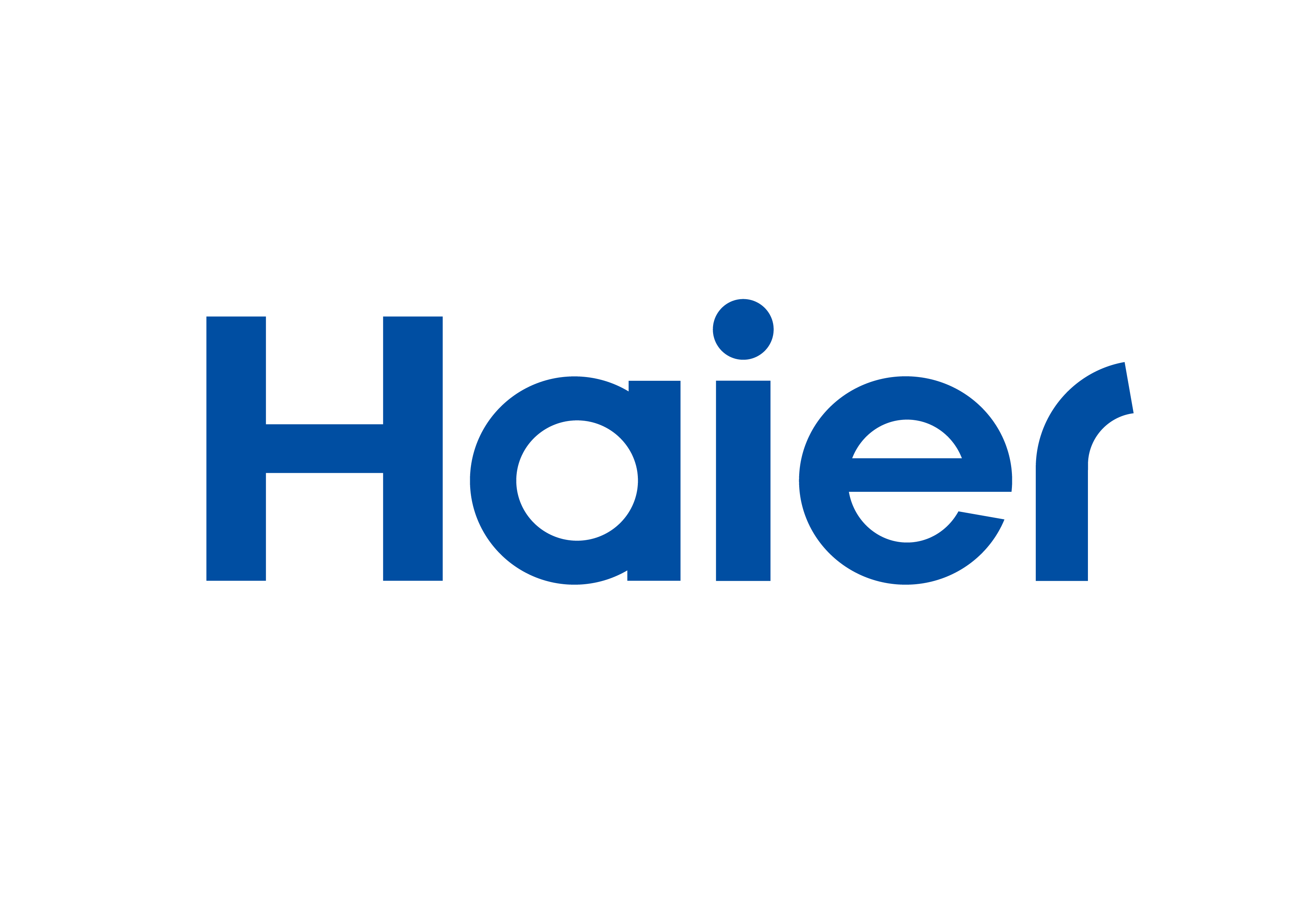 Haier logo blue