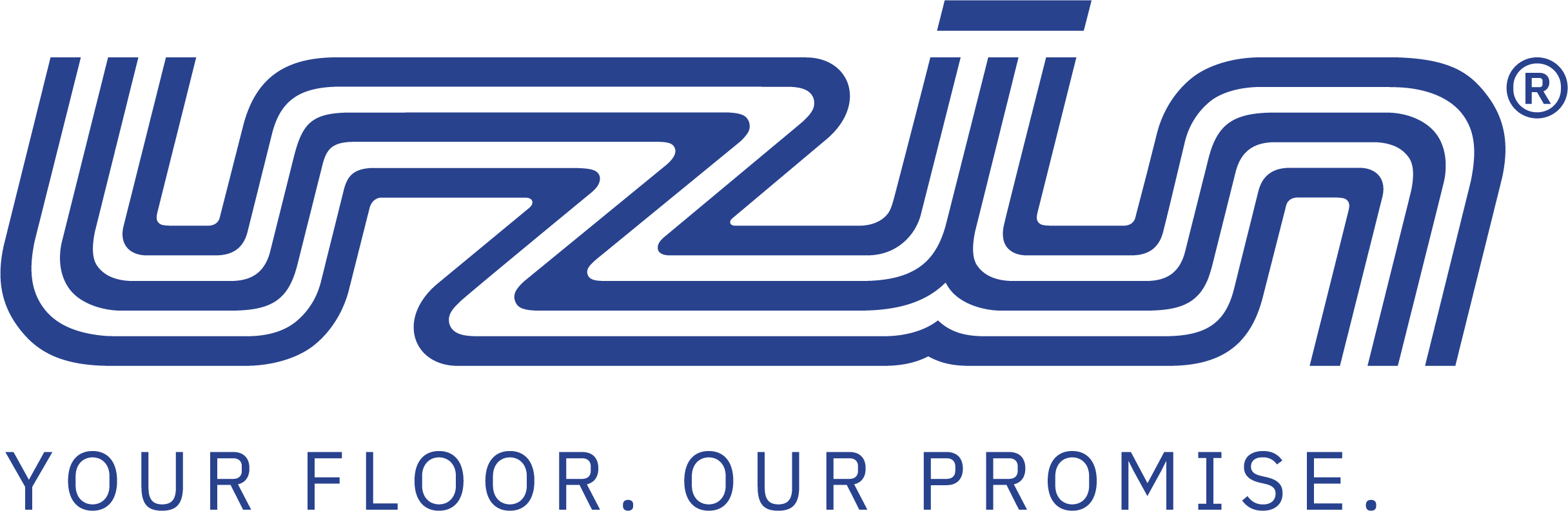 UZIN Logo Blue Claim RGB US 2021 11